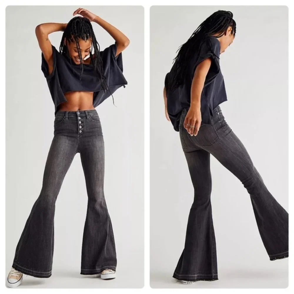 Free People Irreplacable High Rise Jeans 30 NWT - Picture 1 of 5